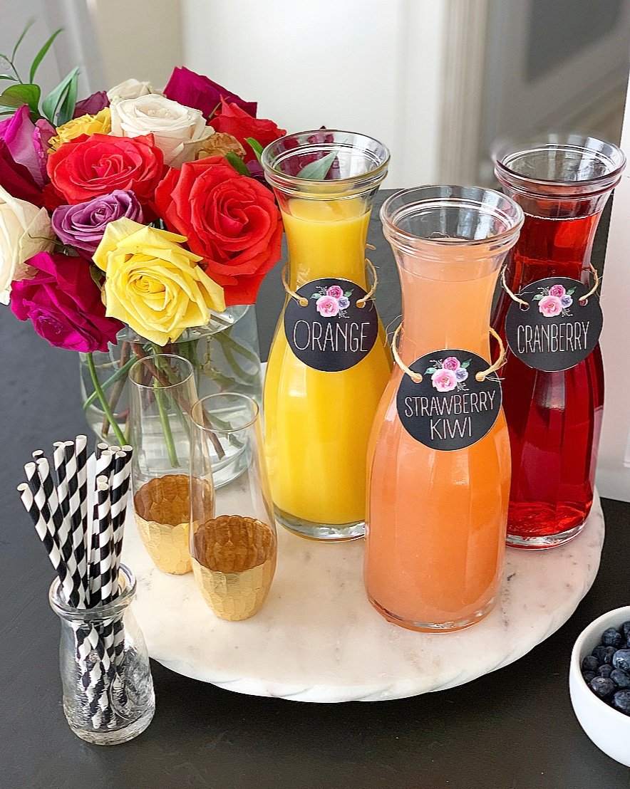 Mimosa Bar or Mom-osa Bar - You Choose - Treehouse Threads