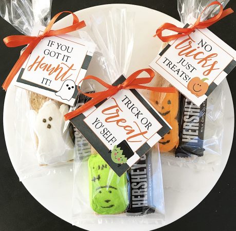 Halloween Treat Tags: 4 Designs - Crisp Collective