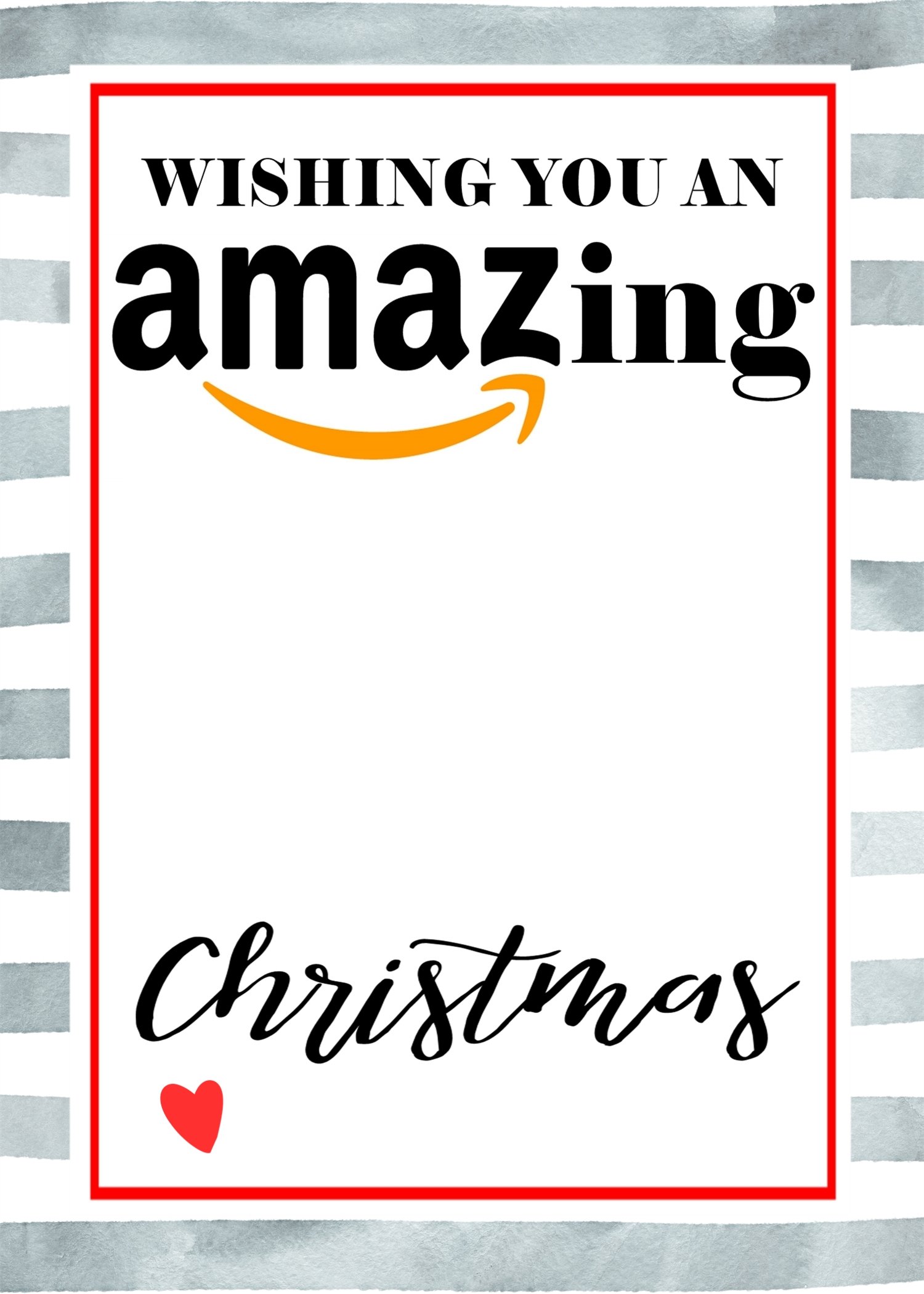 Printable Christmas Gift Card Holders – Taylor George Designs