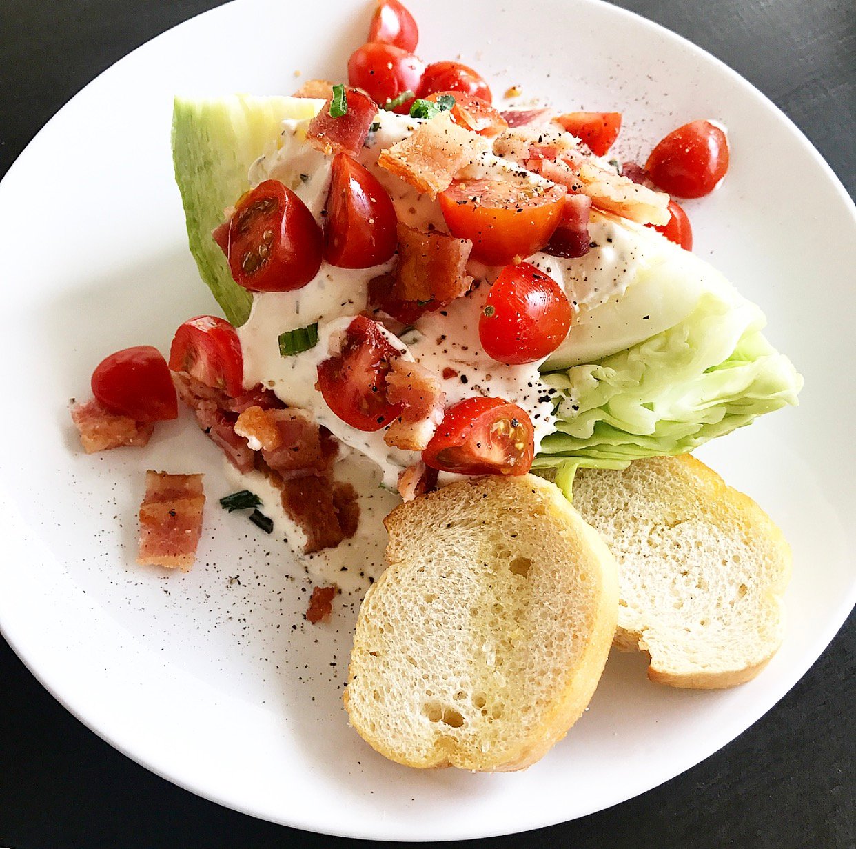 wedge salad recipe with ranch dressing