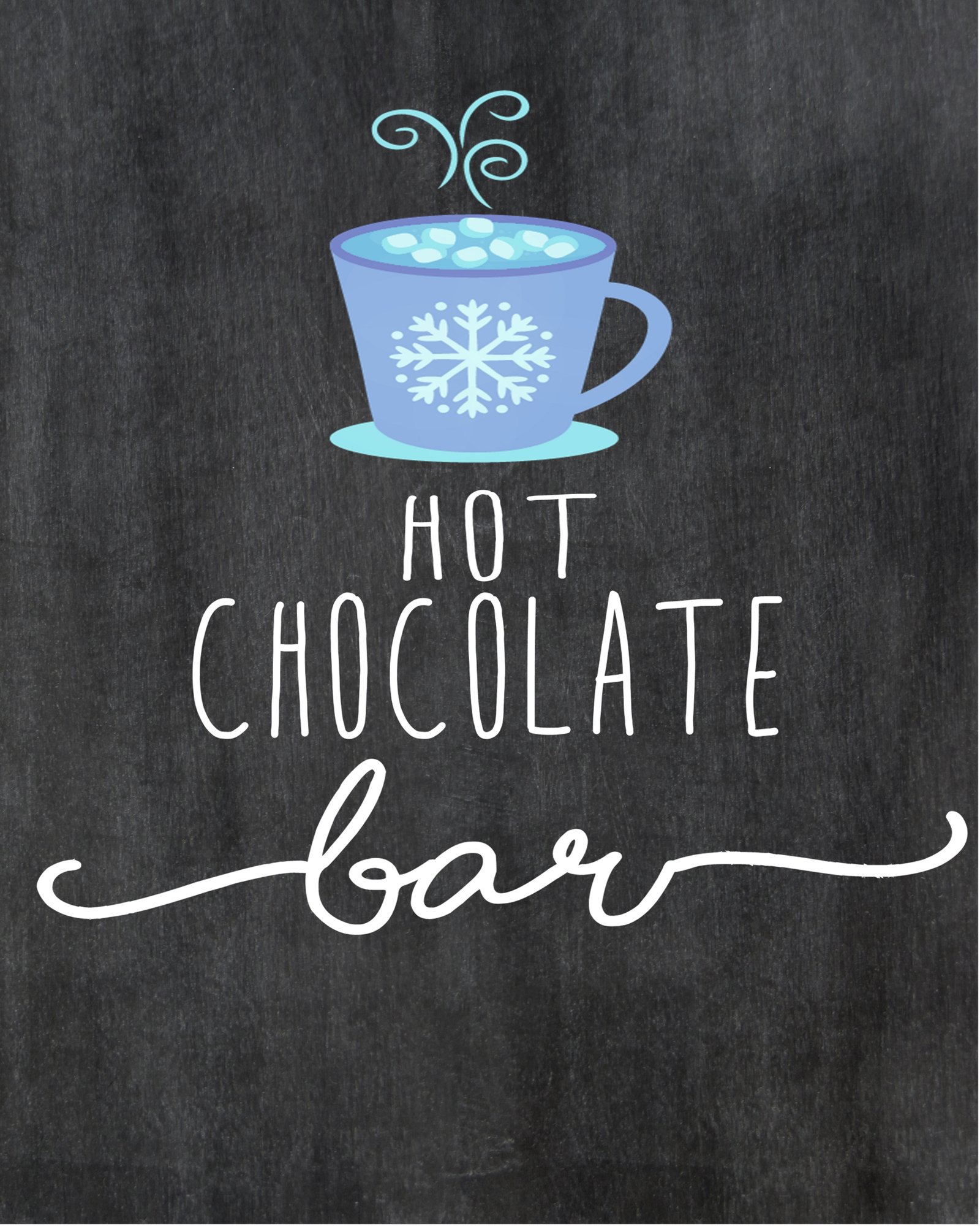 Hot Cocoa Bar Ideas (With Free Printables)