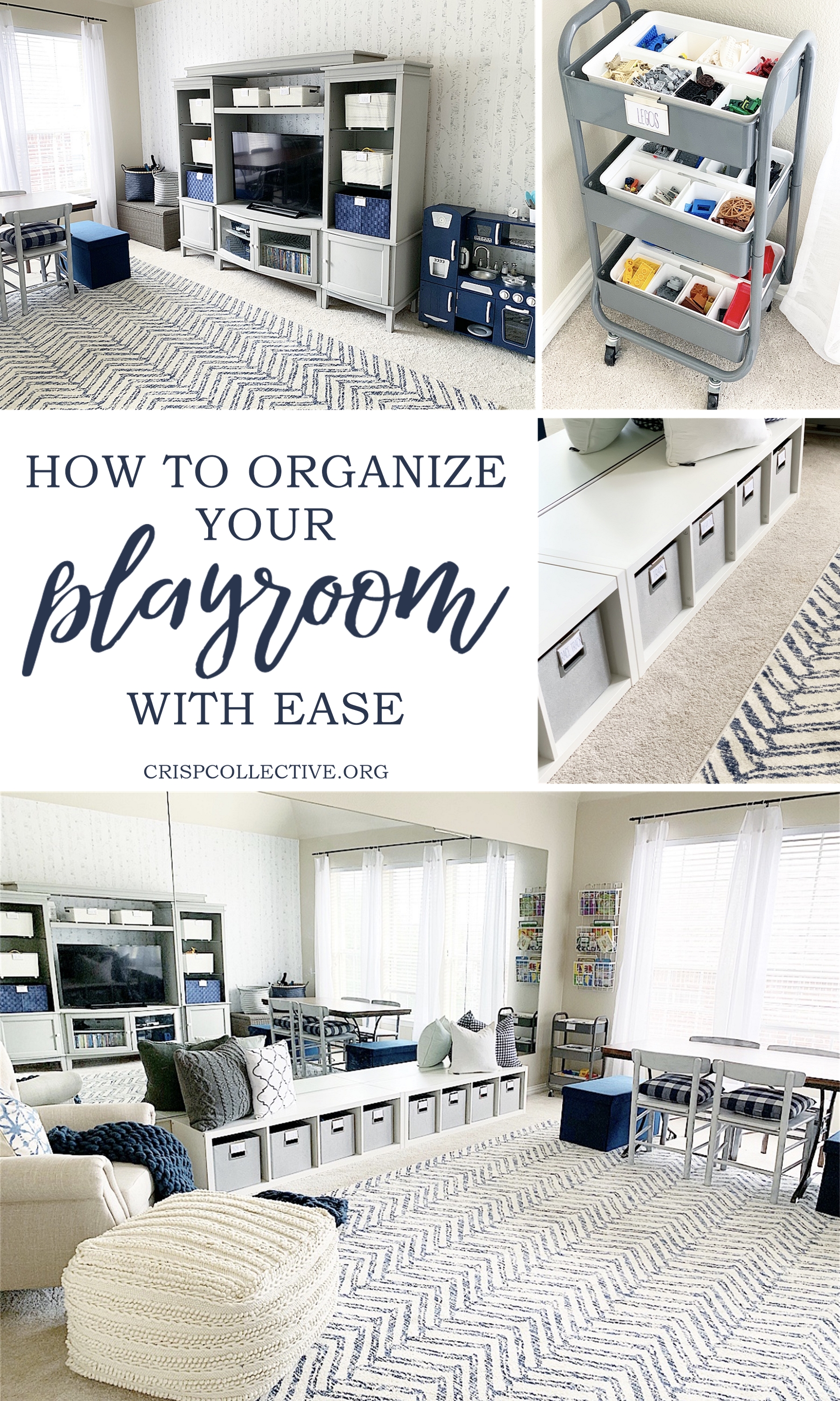 How to organize a playroom 