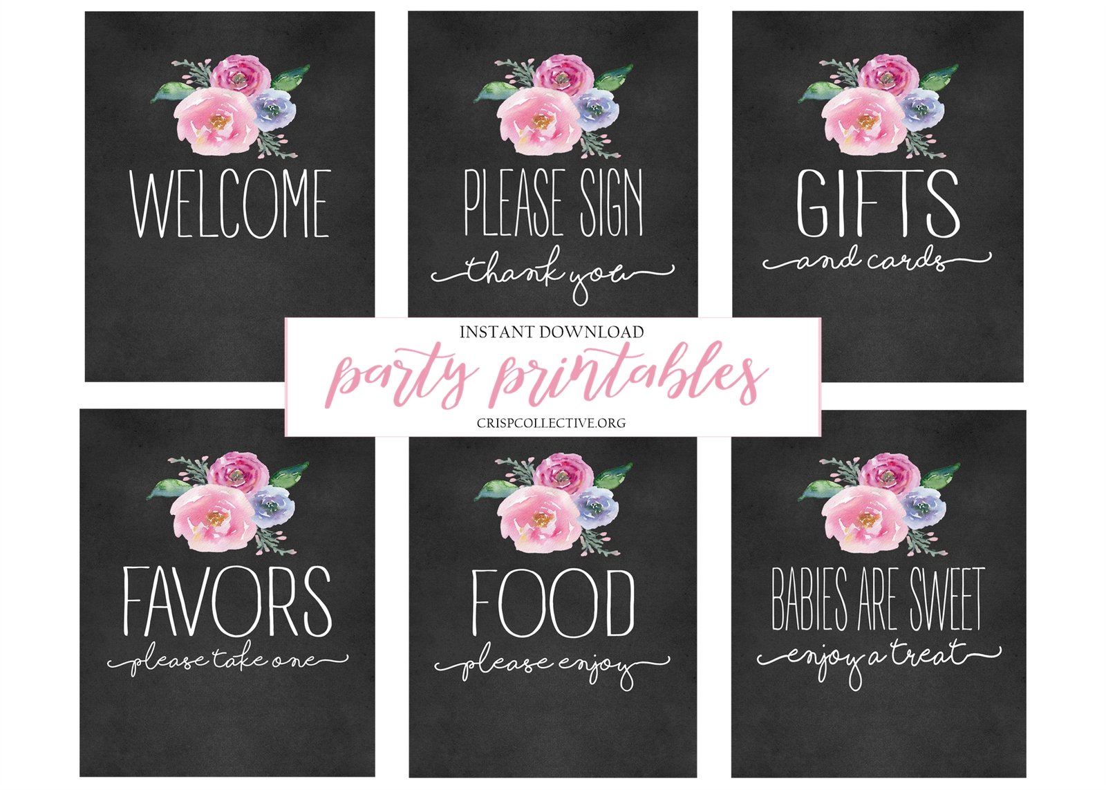 Mimosa Bar Printables - Crisp Collective