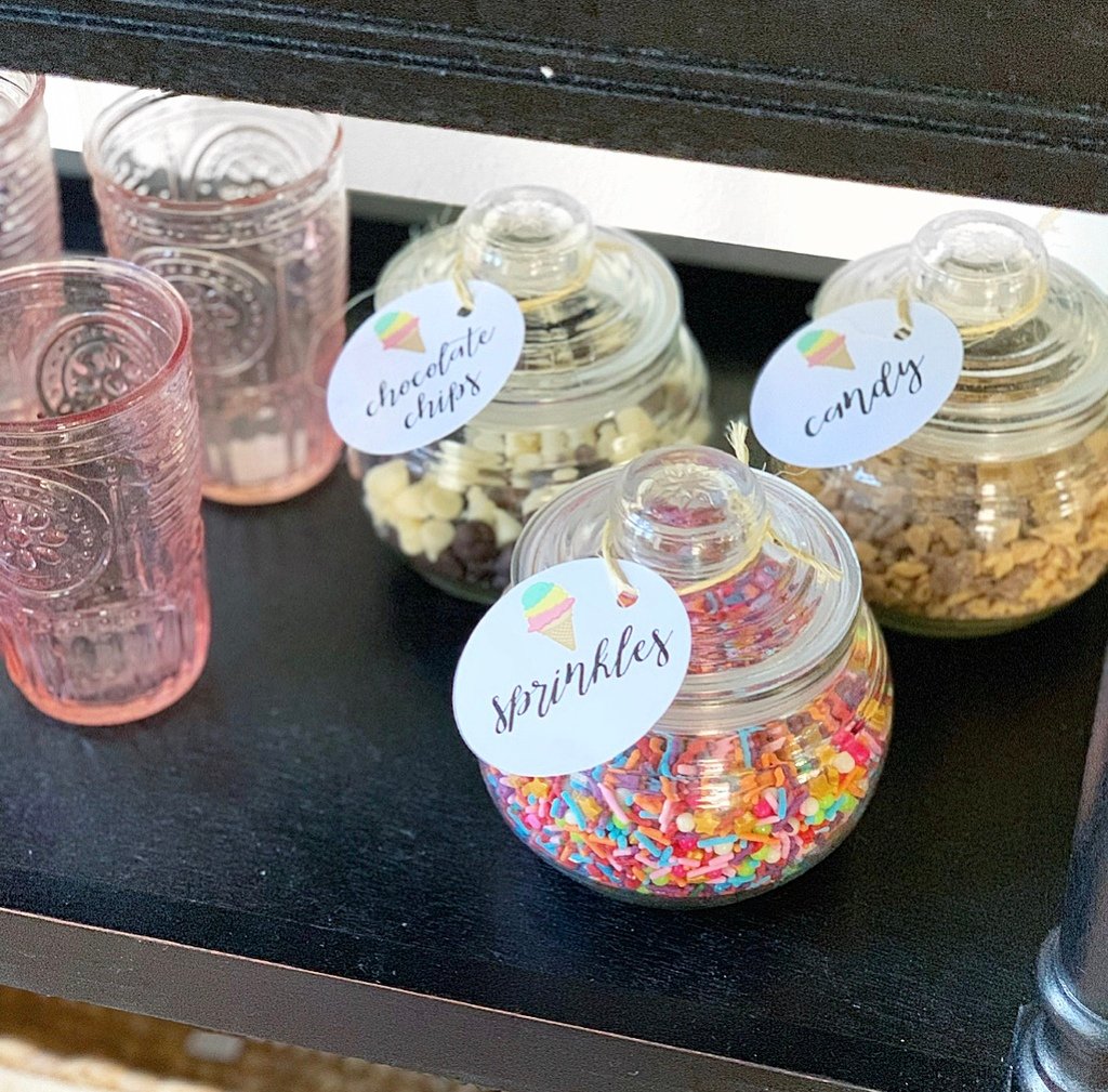 Ice Cream Toppings In a Jar