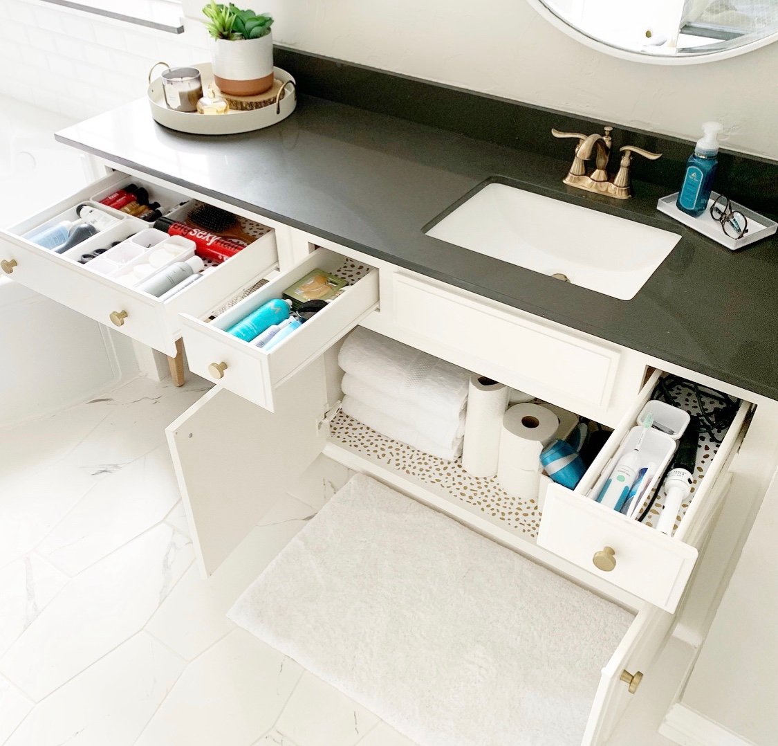 Bathroom Organization - Crisp Collective