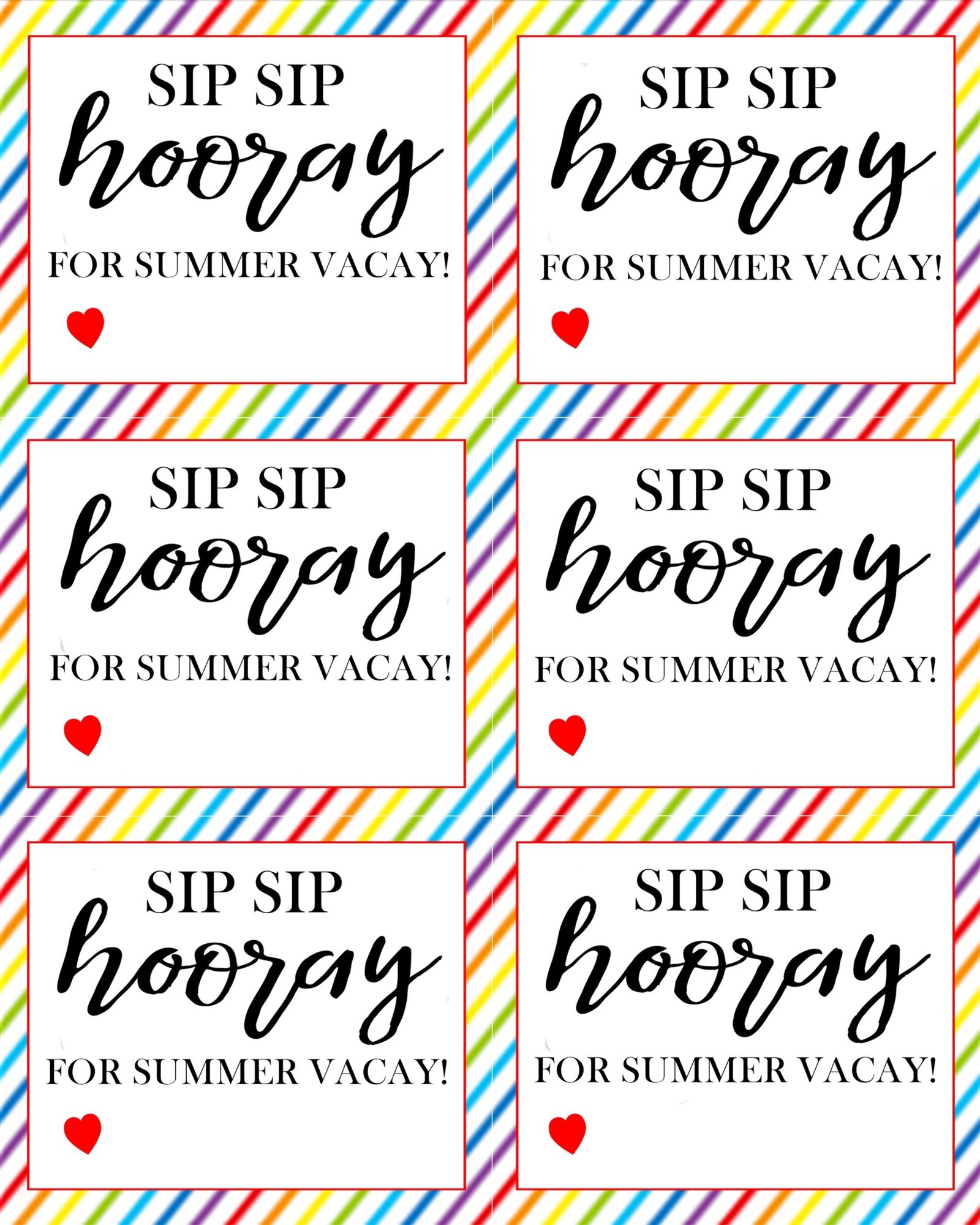 Sip Sip Hooray! 