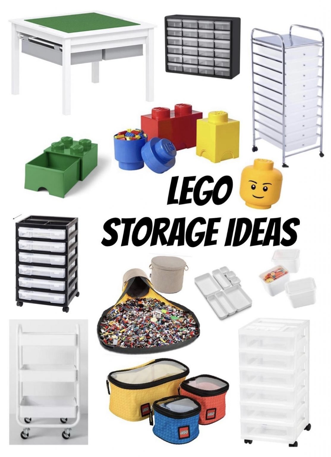 DIY Lego Board and Lego Storage Ideas Crisp Collective