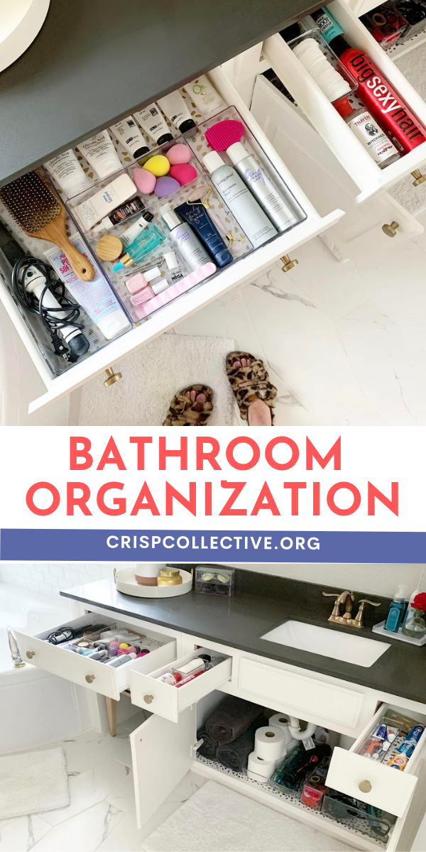 Bathroom Organization - Crisp Collective