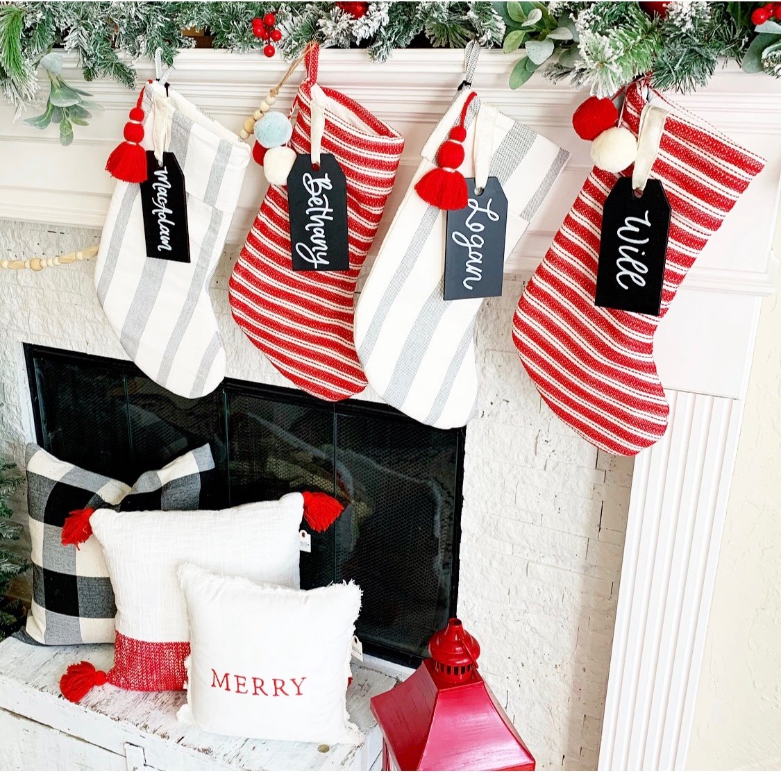 Christmas Mantel and Stocking Tag Coupon Code - Crisp Collective