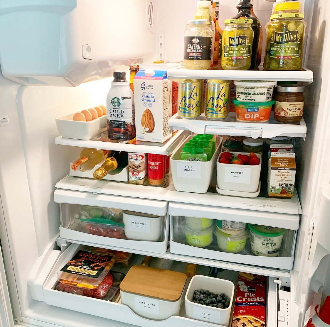 Marie Kondo Fridge Organization