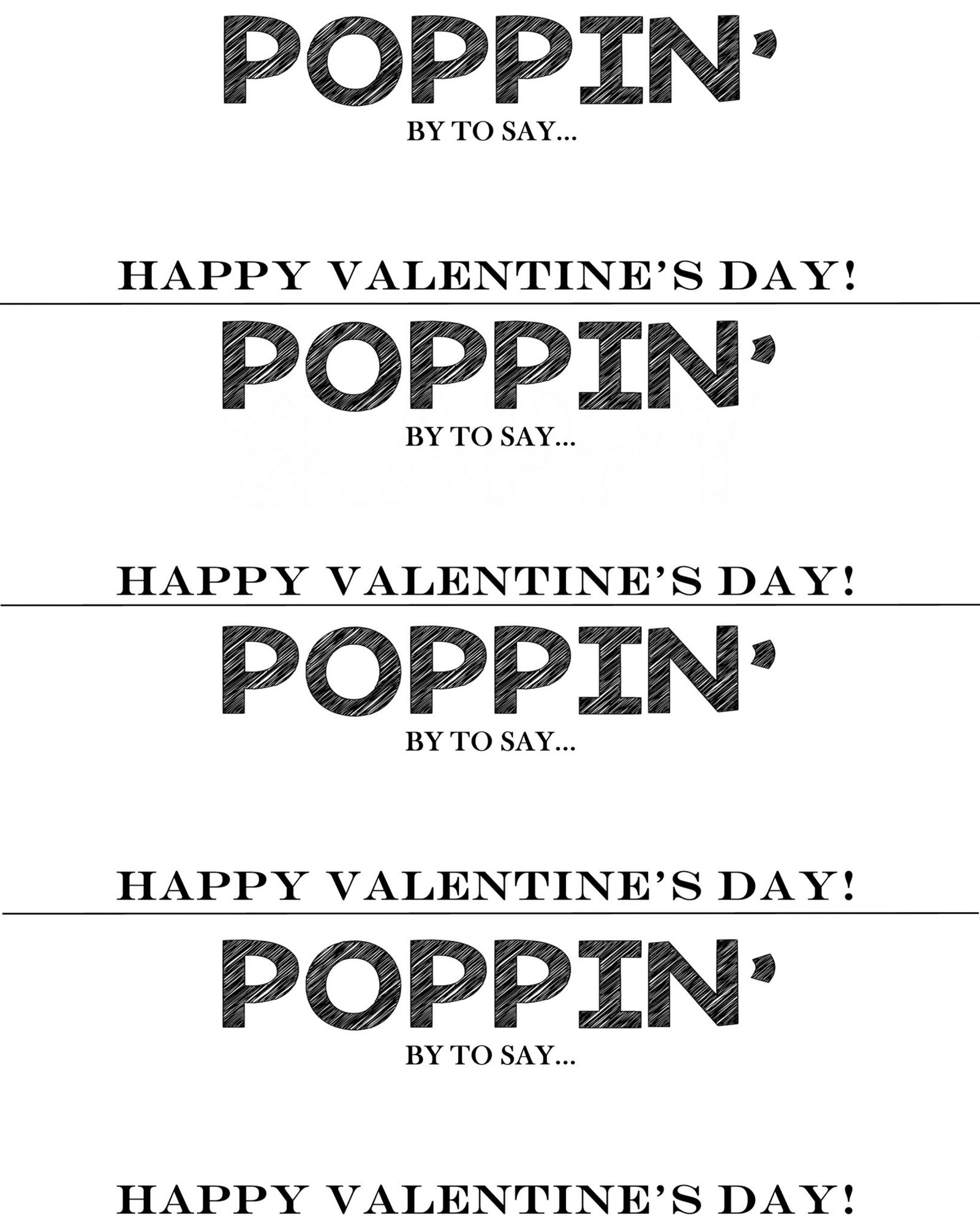 20 Valentine Printables for Kids - Crisp Collective